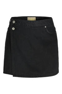 Jack and Jones JXGRETA HW DENIM SKORT DNM SN black denim/r054