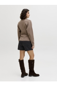 Jack and Jones JXGRETA HW DENIM SKORT DNM SN black denim/r054