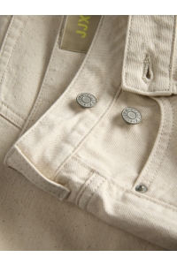 Jack and Jones JXGRETA HW DENIM SKORT DNM SN ecru/r900