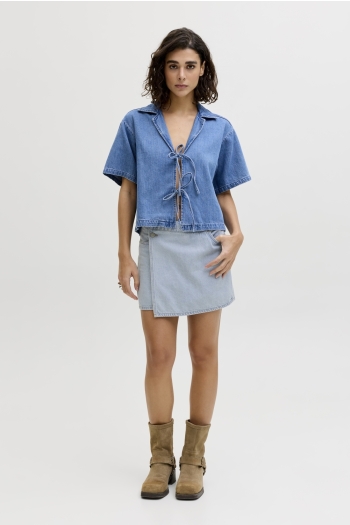 Jack and Jones  JXGRETA HW DENIM SKORT DNM SN