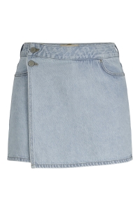 Jack and Jones JXGRETA HW DENIM SKORT DNM SN light blue denim/r738