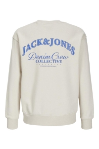 jack en jones boys JJEBRANDES BACKP RELAXED SWEAT C.N : moonbeam