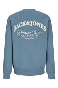 jack en jones boys JJEBRANDES BACKP RELAXED SWEAT C.N : oceanview