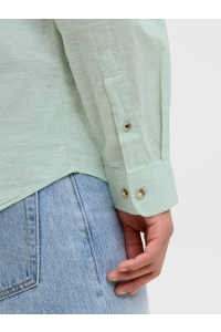 JJESUMMER SHIRT LS SN iceberg green