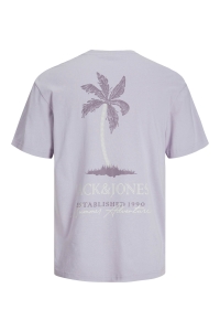 JACK&JONES ORIGINALS JJSUMMER VIBES TEE SS CREW NECK LN languid lavender