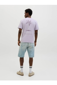 JACK&JONES ORIGINALS JJSUMMER VIBES TEE SS CREW NECK LN languid lavender