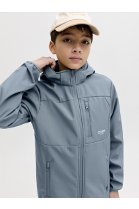 jack en jones boys JJTHEO SOFTSHELL JACKET NOOS JNR blue mirage