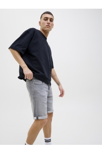 JACK&JONES INTELLIGENCE JJIRICK JJICON I.K. SHORTS GE 063 S: grey denim