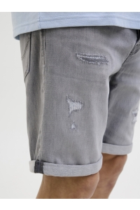 JACK&JONES INTELLIGENCE JJIRICK JJICON I.K. SHORTS GE 064 grey denim