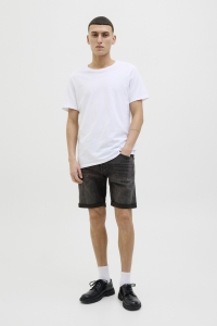 JACK&JONES INTELLIGENCE JJIRICK JJFOX SHORTS CB 310 SN black denim/am 317