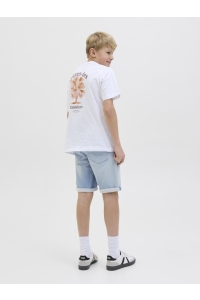 jack en jones boys JJIRICK JJICON SHORTS GE 118 I.K SN: blue denim