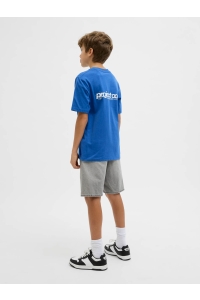 jack en jones boys JJITONY JJORIGINAL SHORTS AKM 928 S: grey denim