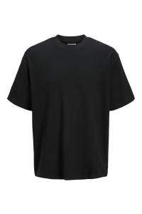 JACK&JONES ORIGINALS JJLOUI OSMOS TEE CREW NECK black