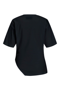 JACK&JONES ORIGINALS JXANNABELL SS ASYM TEE JRS black