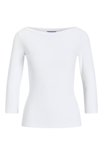 JACK&JONES ORIGINALS JXFIFI STR 3/4 BOATNECK TOP JRS NOO: