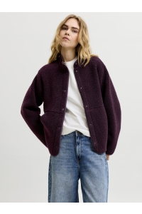 Jack and Jones JXVERA TEDDY JACKET OTW NOOS winetasting
