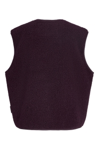 Jack and Jones JXVERA TEDDY VEST OTW SN winetasting