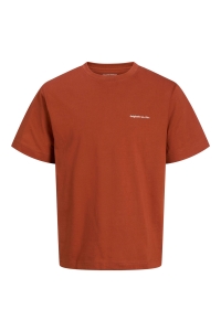 JACK&JONES ORIGINALS JORPAROS EASTER SKETCH TEE SS CREW : arabian spice