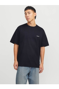 JACK&JONES ORIGINALS JORPAROS EASTER SKETCH TEE SS CREW : black/bandana