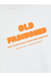 JACK&JONES ORIGINALS JXEBBA LOOSE SS TEE JRS bright white/old fashioned