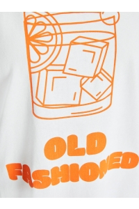 JACK&JONES ORIGINALS JXEBBA LOOSE SS TEE JRS bright white/old fashioned