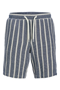JACK&JONES ORIGINALS JPSTJAIDEN COBA STRIPE JOG SHORT SR: ocean cavern