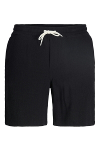 Jack and Jones JPSTJAIDEN COBA STRIPE JOG SHORT SR: black