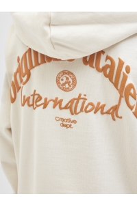 jack en jones boys JORPAROS TYPE SWEAT HOOD BACK JNR antique white