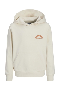 jack en jones boys JORPAROS TYPE SWEAT HOOD BACK JNR antique white