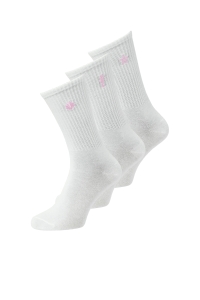 Jack and Jones JXREESE EMBROIDERY SOCK 3-PACK ACC white/w. shell / starfish / seah