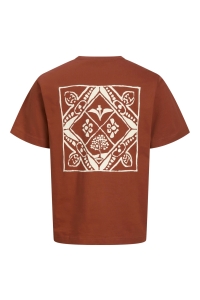 jack en jones boys JORPAROS EASTER SKETCH TEE SS CREW : arabian spice
