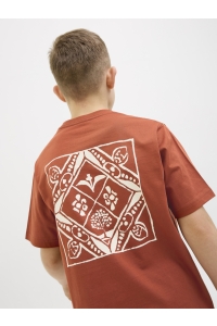 jack en jones boys JORPAROS EASTER SKETCH TEE SS CREW : arabian spice