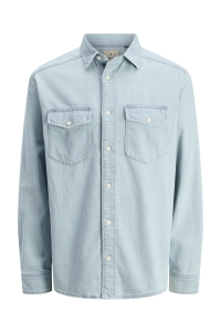 JACK%JONES PREMIUM JPRBLUBRUCE DENIM L/S SHIRT light blue denim