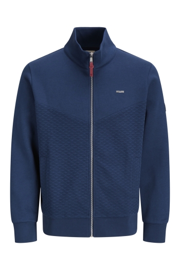 Jack and Jones  JPRBLUFRANKIE SWEAT ZIP HIGH NECK