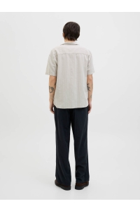 JACK%JONES PREMIUM JPRCCMONTANA DOBBY RESORT S/S SHIRT: silver lining