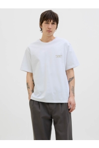 JACK&JONES ORIGINALS JORHYDRA PHOTO TEE SS CREW NECK bright white