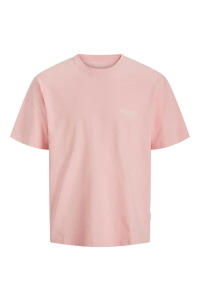JACK&JONES ORIGINALS JORHYDRA PHOTO TEE SS CREW NECK tickled pink