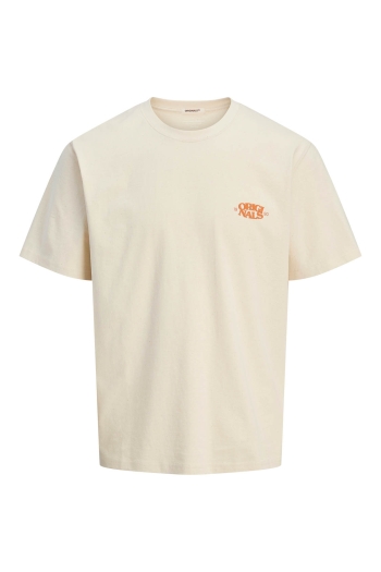 Jack and Jones  JORTAVIRA TYPE BACK TEESS CREW NECK: