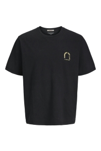 jack en jones boys JORALMERIA WORLD TEE SS CREW NECK J: black