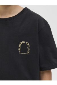 jack en jones boys JORALMERIA WORLD TEE SS CREW NECK J: black
