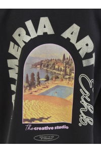 jack en jones boys JORALMERIA WORLD TEE SS CREW NECK J: black