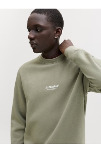 JJESOHO SWEAT CREW NECK NOOS vetiver
