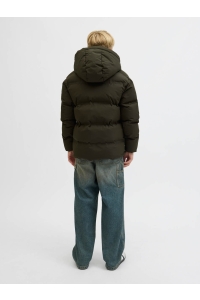 jack en jones boys JJESOHO PUFFER HOOD SN JNR rosin