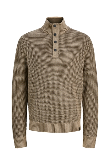JACK&JONES ORIGINALS JJETHAN KNIT HIGH NECK