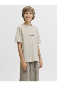 jack en jones boys JJESOHO TEE SS CREW NECK NOOS JNR moonbeam