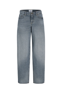 Jack and Jones JXFUJI BARREL MW JEANS R251 DNM NOO: medium blue denim