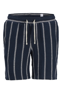 Jack and Jones boys JPSTJAIDEN COBA STRIPE JOG SHORT M : sky captain/stripes