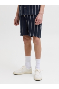 Jack and Jones boys JPSTJAIDEN COBA STRIPE JOG SHORT M : sky captain/stripes