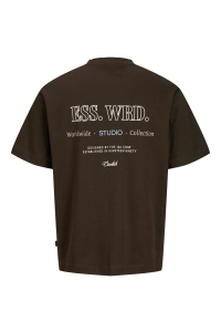 jack en jones boys JJEURBAN EDGE STUDIO TEE SS O-NECK : delicioso/2