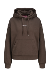 Jack and Jones JXSTUDIO VESTERBRO LS RLX HOOD SWT : bracken/bright white jjxx studio